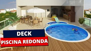 IDEIAS DE DECK PARA PISCINA REDONDA: Dicas para deixar seu projeto incrível!