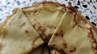 Бабушкины блины. (блины, у которых не сохнут края) Omas pfannkuchen