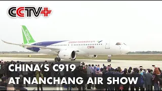 China's Indigenously-developed C919 Jet Takes Maiden Flight at Nanchang Flight Convention