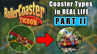 The RCT1 Spinning Coaster in REAL LIFE (Plus other RollerCoaster Tycoon 1 Coaster Oddities)