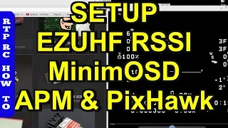 RSSI EZUHF Setup EZUHF LQ or RSSI on MinimOSD for APM