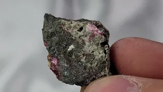 Erythrite - Co₃(AsO₄)₂ · 8H₂O