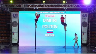 World Pole Art Championship 2021- Bologna (Italy) December 11- Dimitri Politov (RUS)