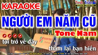 Người Em Năm Cũ Karaoke Nhạc Sống Tone Nam ( G#m ) - Tình Trần Organ