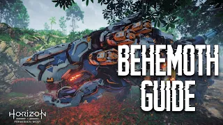 Behemoth Guide - Horizon Forbidden West