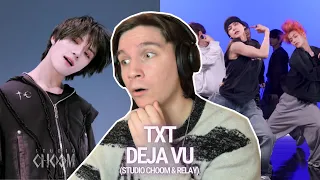 DANCER REACTS TO TXT(투모로우바이투게더) 'Deja Vu' | [BE ORIGINAL] & RELAY DANCE