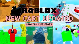 Roblox | Create a Cart Ride | New Carts Updated 12/22/2023 | Don’t use unstuck me ❌ #19