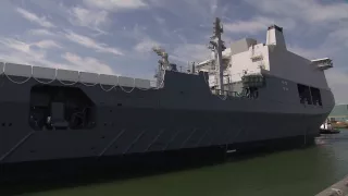 JSS Karel Doorman binnenkomst Vlissingen