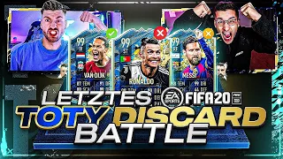 OMG DRAFT RASUR im LETZTEN TOTY DISCARD BATTLE in FIFA 20 vs BOSSIO 😱🔥