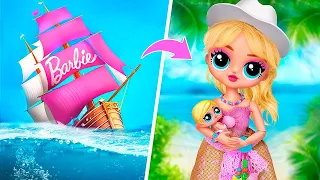 Barbie Affonda su una Nave / 31 Lavoretti Fai-da-te per le LOL Surprise