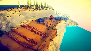 80x SPARTA SOLDIER vs ALL FACTION - Totally Accurate Battle Simulator TABS