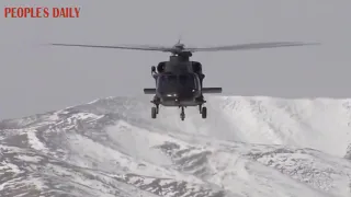 Recent footage released shows the Z-20 took a trial flight in China’s plateaus.