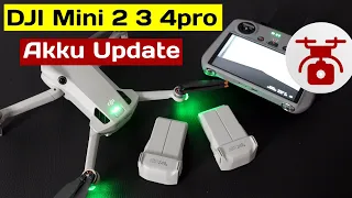 DJI Mini 2 3 4pro Drohne Lipo Drohnen Akku nach Firmware Update UNBEDINGT aktualisieren