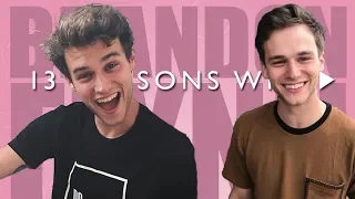 Justin Foley (Brandon Flynn) Funny Moments | 13 Reasons Why