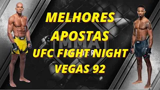 MELHORES APOSTAS PARA O UFC - EDSON BARBOZA VS LERONE MURPHY #UFCFIGHTNIGHT #UFC