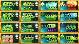 PVZ 2 Random 16 Team 3 Plants PEA and TORCHWOOD x Other PEA and MINE - Which Team Plant Will Win?