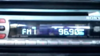 ROCK FM 96,9 from Athens received in Agios Andreas, SW Greece (223 KM)