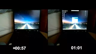 T60 Mechanical vs Intel 330m SSD Startup Shutdown Restart Comparison Times