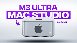 Apple M3 Ultra Mac Studio Leaks | The MOST POWERFUL Consumer Chip EVER! 80+ GPU Cores!