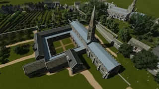 Stunning fly-through of Richard III's lost priory and tomb