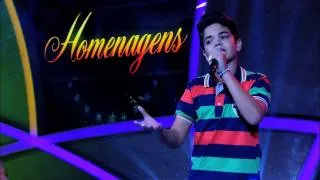 Programa Raul Gil - Natan (Meu Anjo Protetor) - Homenagens Eduardo Costa