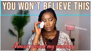 I Almost missed my wedding// 6 things that went wrong. #weddingtips