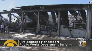 Fire Damages McKeesport Public Works Equipment