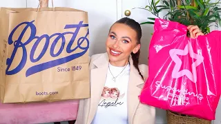 MASSIVE BOOTS & SUPERDRUG HAUL!! *Affordable Makeup, Skincare, Toiletries* DRUGSTORE HAUL!!