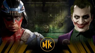 Mortal Kombat 11 - Nightwolf Vs The Joker (Very Hard)