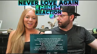 Eminem - Never Love Again | REACTION / BREAKDOWN ! (MTBMB) Real & Unedited