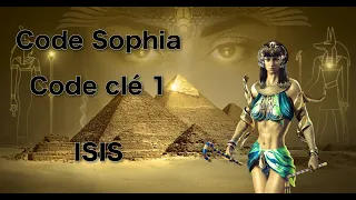 Code Sophia - Code Clé 1- ISIS