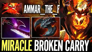 Miracle Best Shadow Fiend in the World - AMMAR_THE_F Against Miracle- Hard Carry Dota 2 Pro