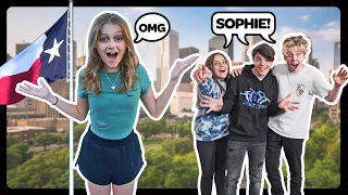 My Best Friends SURPRISE Me In TEXAS **CUTE REACTION** 😱💕|Sophie Fergi