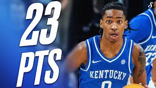 Rob Dillingham Drops 23 PTS In STUNNING Ending - Kentucky vs LSU | 2.21.24