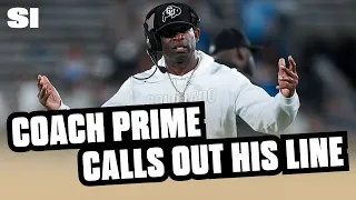 Deion Sanders Puts His Offensive Line On Notice