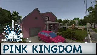 House Flipper - Pink Kingdom | Speed Build + Tour