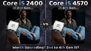 intel Core i5 2400 vs i5 4570 in 2023🔥 | 2nd vs 4th Gen Intel CPUs | 10 Games Tested