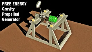 Free Energy Generator - Kenneth Claypool Gravity propelled generator