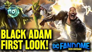 Black Adam First Look & The Rock Calls Out Superman! - FanDome Teaser Reveal & Panel Reaction