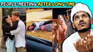 Villagers React To Long Distance Couples / Friends Meeting For The First Time | Tribal People React