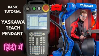 Basic Knowledge Yaskawa Teach Pendant|| Programming Pendant || Yaskawa Robot|| Motoman Robot