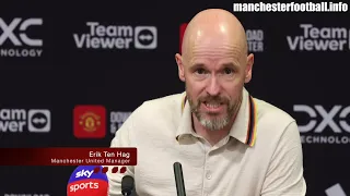 “If you want to progress a team you need fit players” - Erik Ten Hag #mufc #afc #munars