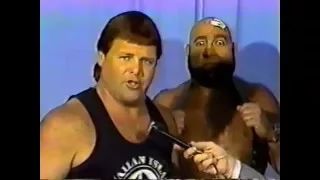 JERRY LAWLER AND JOS LEDUC TEAM UP -1986