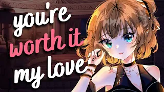 you're worth it my love 💞 (F4A) [girlfriend asmr] [wholesome] [cuddles] [reassurance]