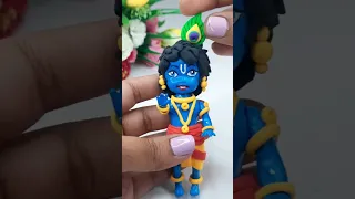 Little Krishna Idol Making With Super Clay 🕉️🕉️🙏🙏Old Barbie Doll Makeover To Lord Sri Krishna 🎵🎵🎶🙏🙏🙏