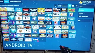 Live Install PSP PPSSPP ke Smart TV Android NEW