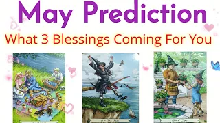 💜May Prediction 2024🌈Pick a Card🔮 What 3 Blessings are Coming For You🌼 Tarot Card Reading