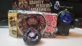 Beyblade Gravity Perseus AD145WD Unboxing and Test!