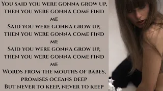 Taylor Swift ~ Peter ~ Lyrics