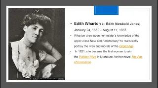 The House Of Mirth | Edith Wharton | Novel | Introduction | MA English | English Literature